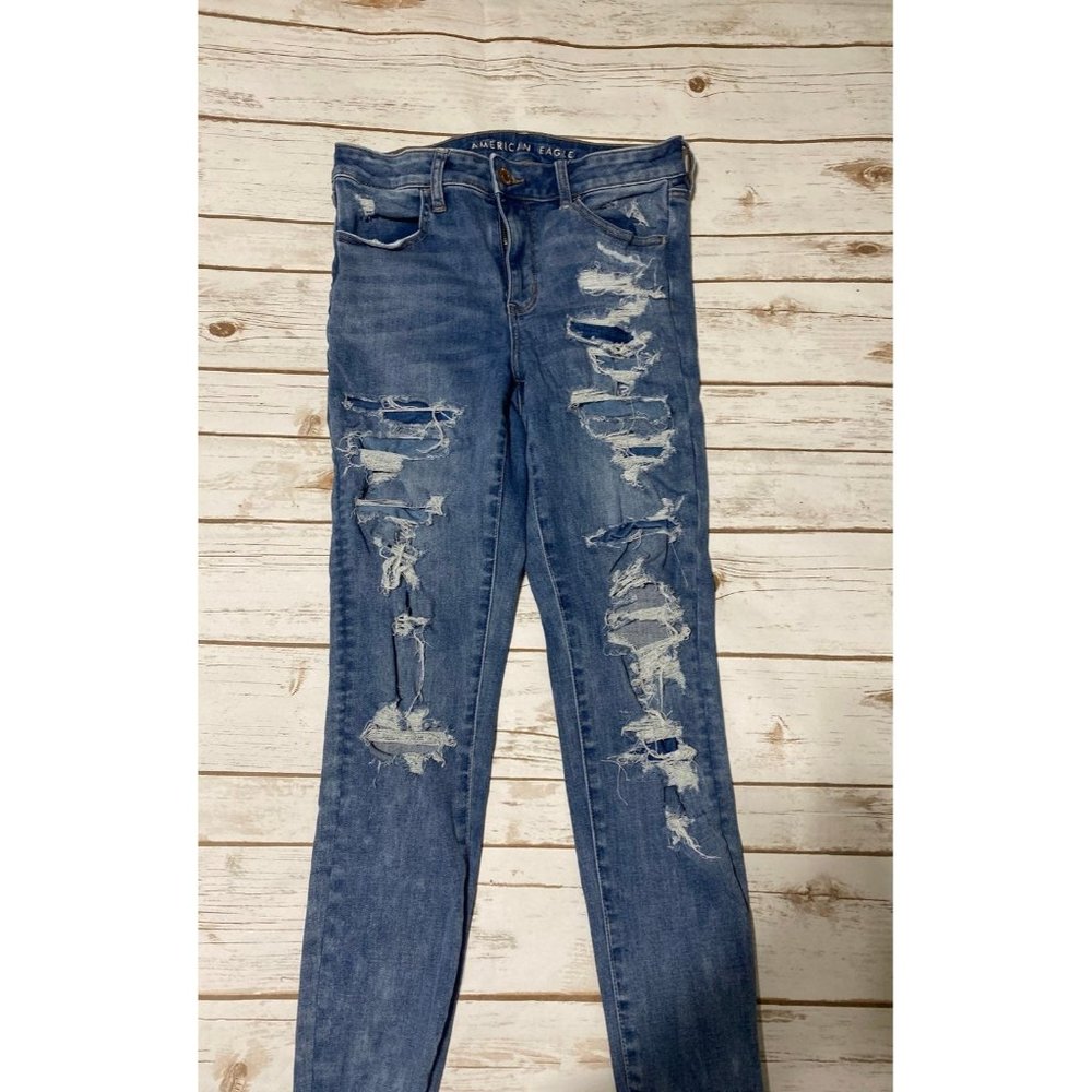 American Eagle Hi Rise Jeggings Size 10